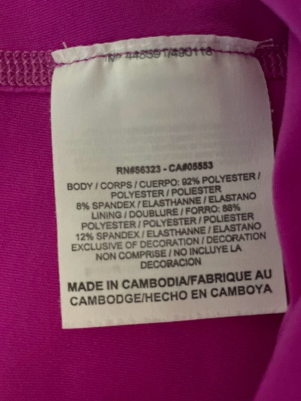 Nike Golf Womens Bright Pink Mini Active Skort Skirt Size Small Dri-Fit Pockets - Picture 8 of 8